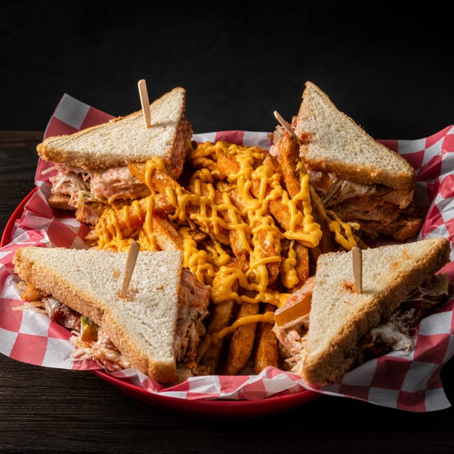Chicken Club Sandwich.