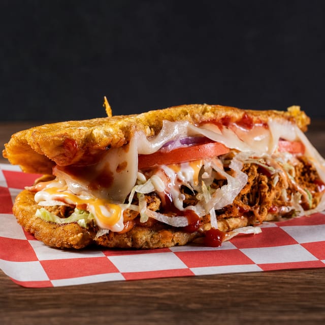 Patacon Mixto / 2 Meat.